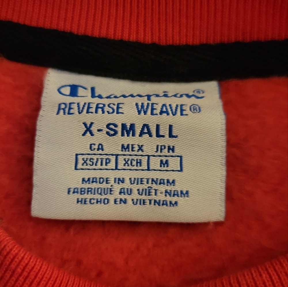 Champion Color Block Reverse Weave Size Xs - image 4